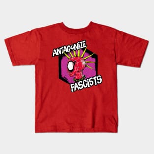 Antagonize Fascists Kids T-Shirt